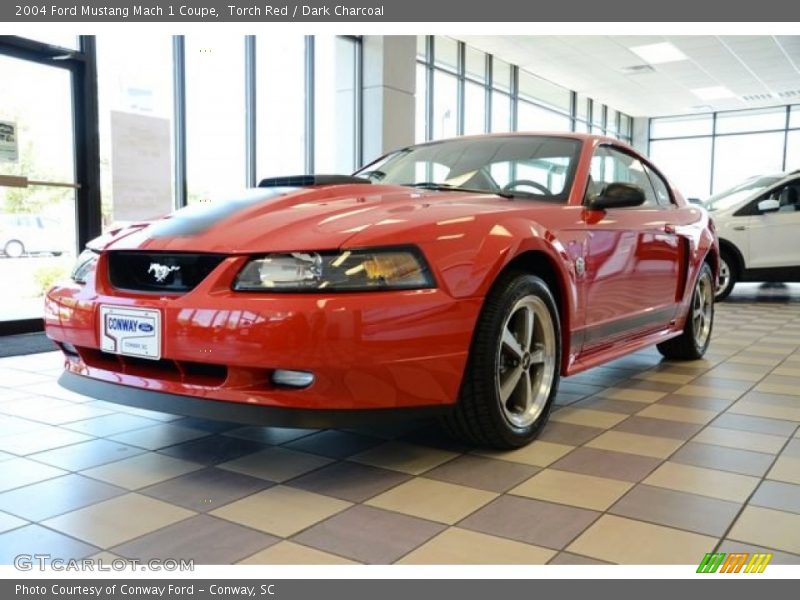 Torch Red / Dark Charcoal 2004 Ford Mustang Mach 1 Coupe