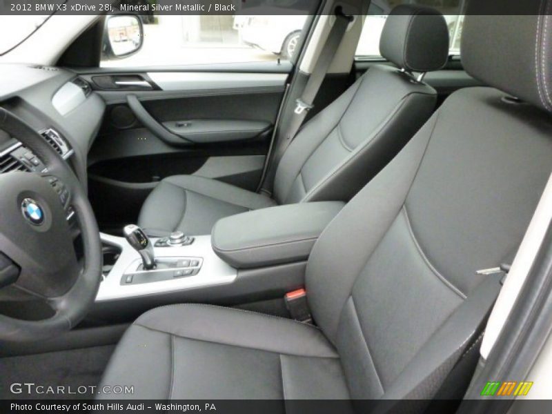  2012 X3 xDrive 28i Black Interior