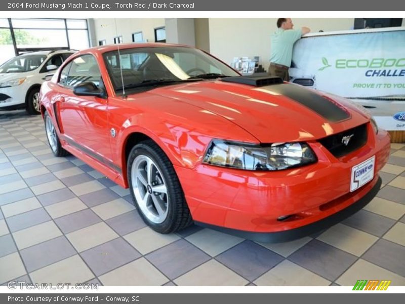 Torch Red / Dark Charcoal 2004 Ford Mustang Mach 1 Coupe