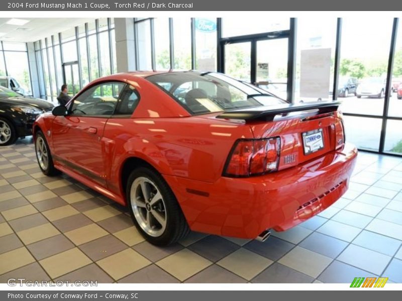 Torch Red / Dark Charcoal 2004 Ford Mustang Mach 1 Coupe
