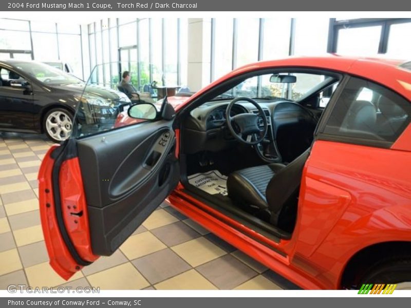 Torch Red / Dark Charcoal 2004 Ford Mustang Mach 1 Coupe