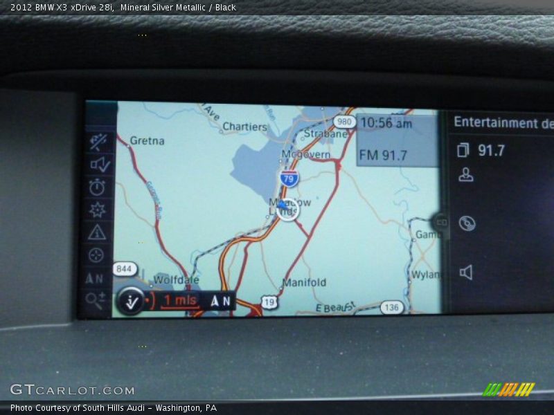 Navigation of 2012 X3 xDrive 28i