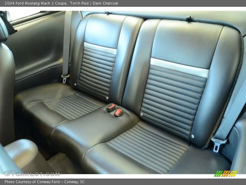 Rear Seat of 2004 Mustang Mach 1 Coupe