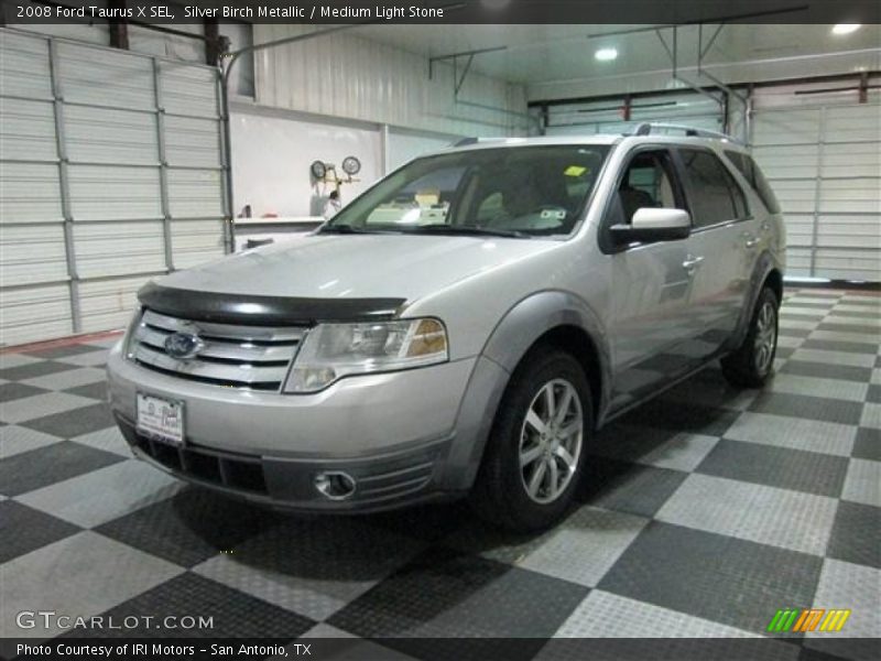 Silver Birch Metallic / Medium Light Stone 2008 Ford Taurus X SEL