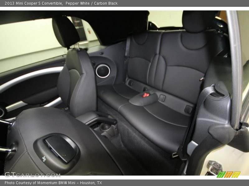 Pepper White / Carbon Black 2013 Mini Cooper S Convertible