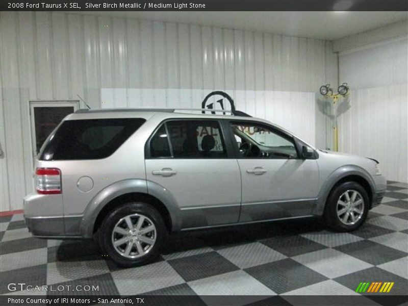 Silver Birch Metallic / Medium Light Stone 2008 Ford Taurus X SEL