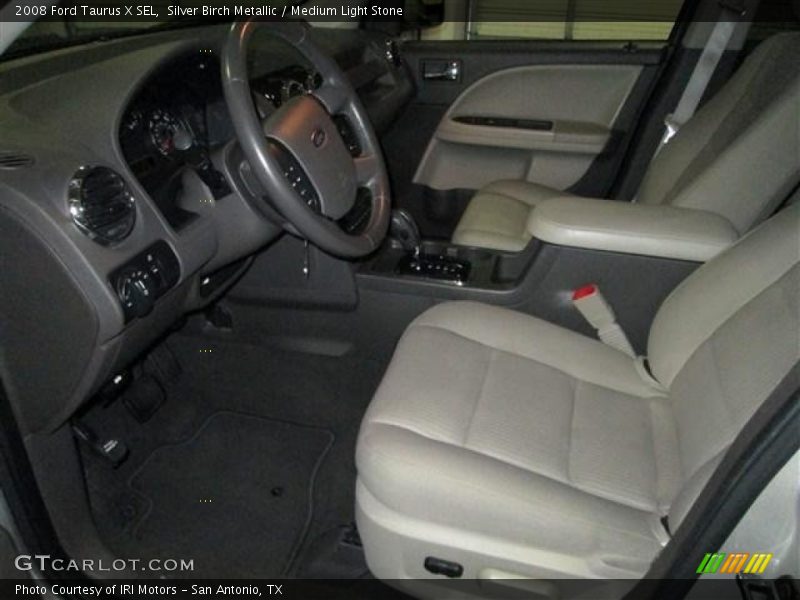 Silver Birch Metallic / Medium Light Stone 2008 Ford Taurus X SEL