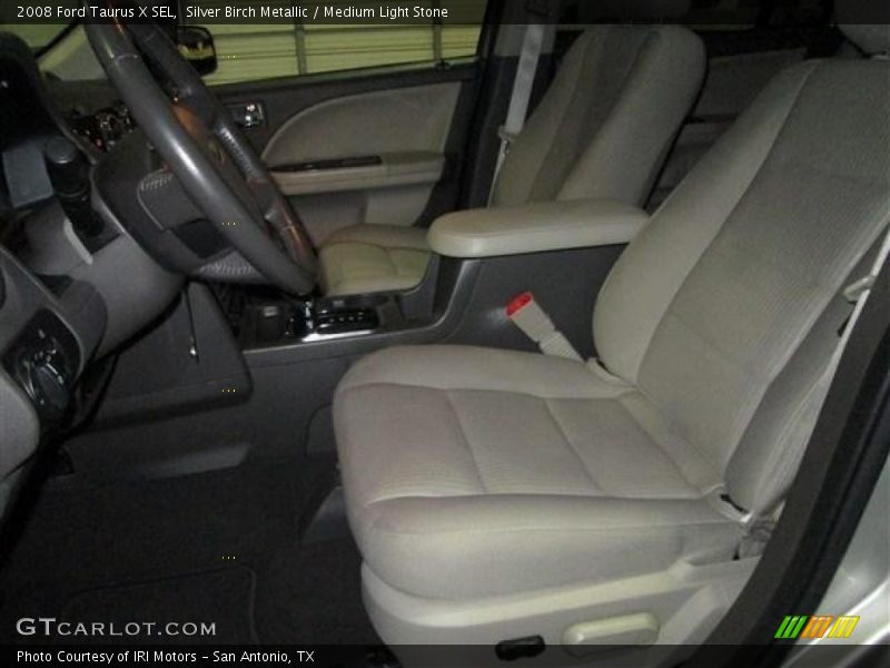 Silver Birch Metallic / Medium Light Stone 2008 Ford Taurus X SEL