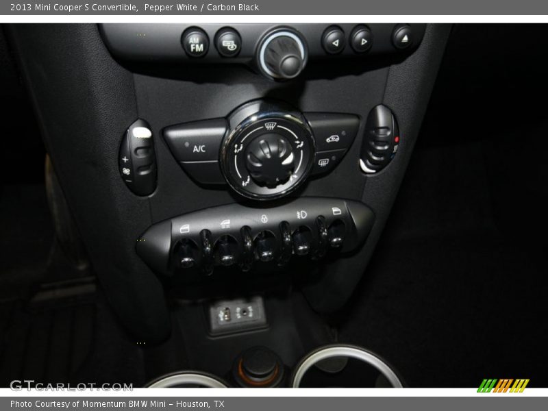 Pepper White / Carbon Black 2013 Mini Cooper S Convertible