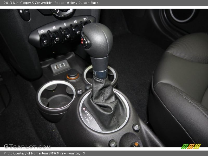 Pepper White / Carbon Black 2013 Mini Cooper S Convertible