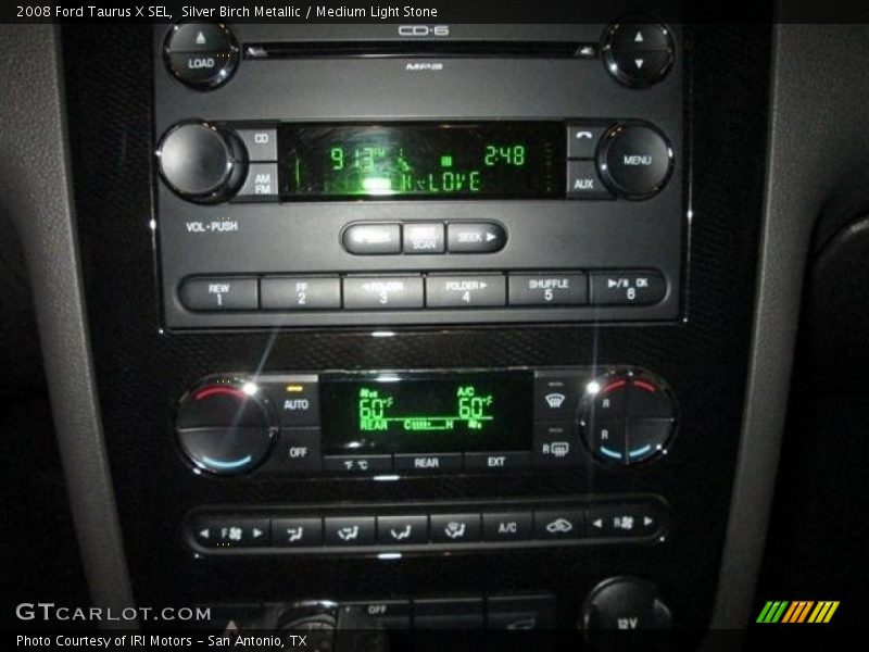 Silver Birch Metallic / Medium Light Stone 2008 Ford Taurus X SEL