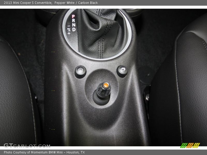 Pepper White / Carbon Black 2013 Mini Cooper S Convertible