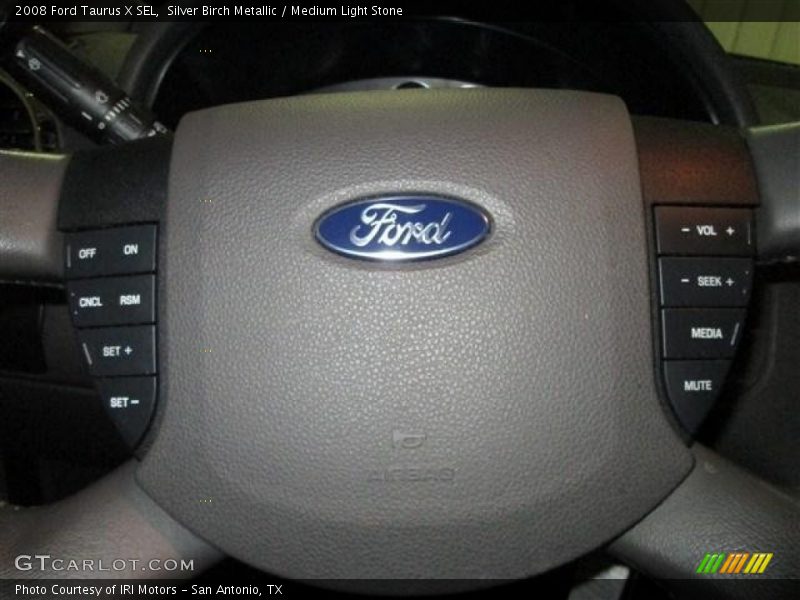 Silver Birch Metallic / Medium Light Stone 2008 Ford Taurus X SEL