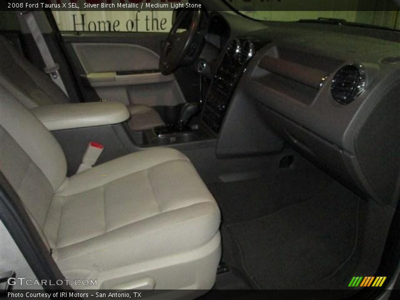 Silver Birch Metallic / Medium Light Stone 2008 Ford Taurus X SEL