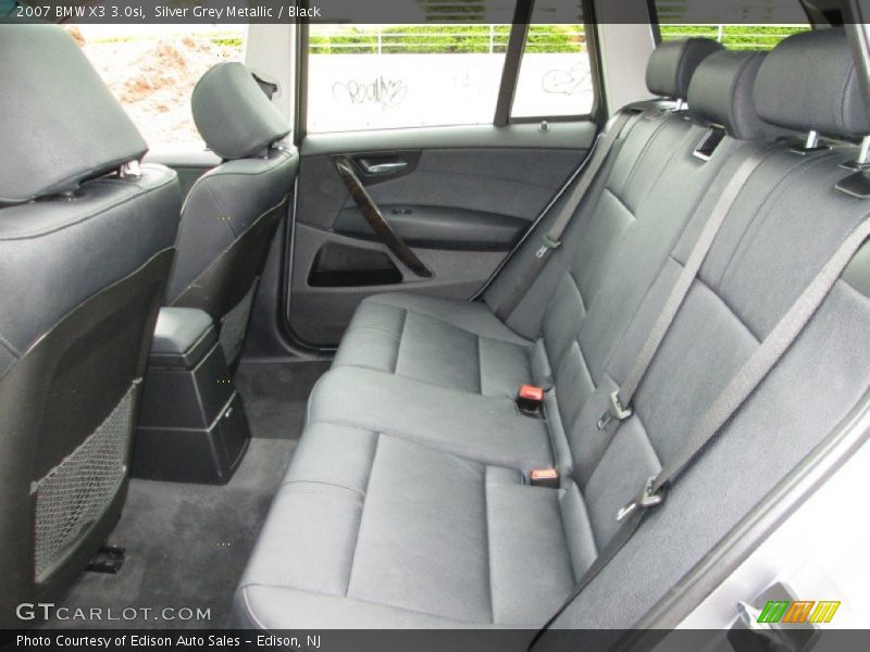 Silver Grey Metallic / Black 2007 BMW X3 3.0si