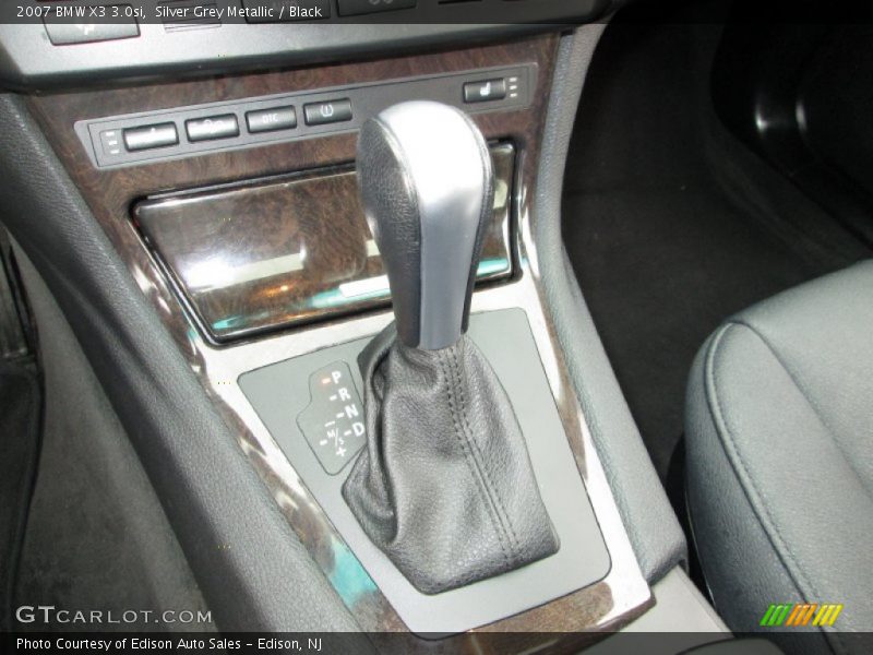Silver Grey Metallic / Black 2007 BMW X3 3.0si