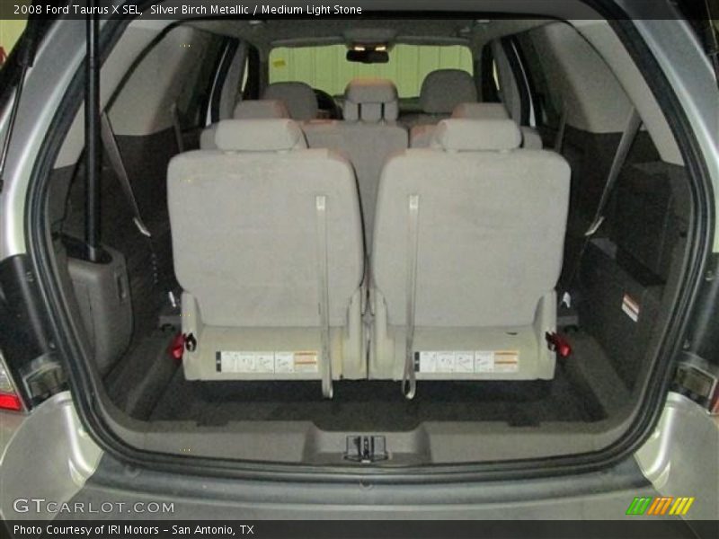 Silver Birch Metallic / Medium Light Stone 2008 Ford Taurus X SEL