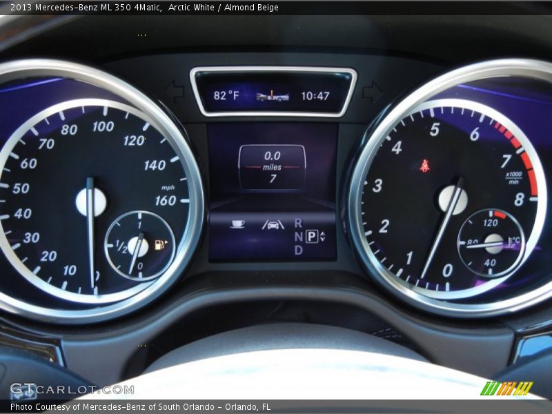 Arctic White / Almond Beige 2013 Mercedes-Benz ML 350 4Matic