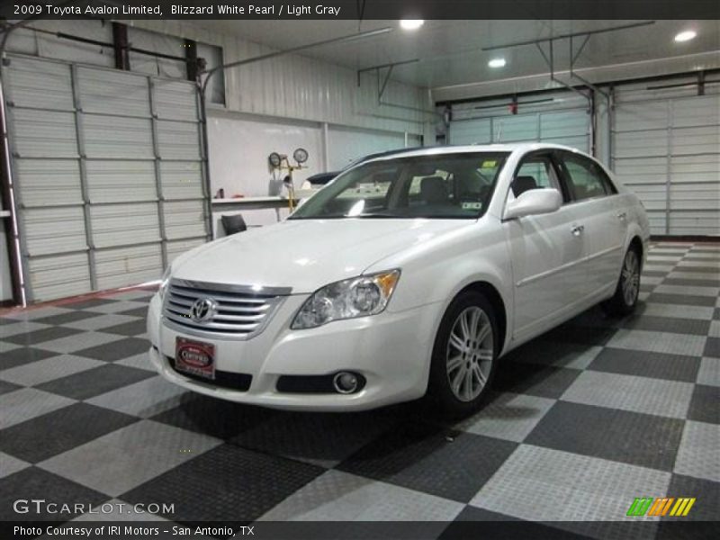 Blizzard White Pearl / Light Gray 2009 Toyota Avalon Limited