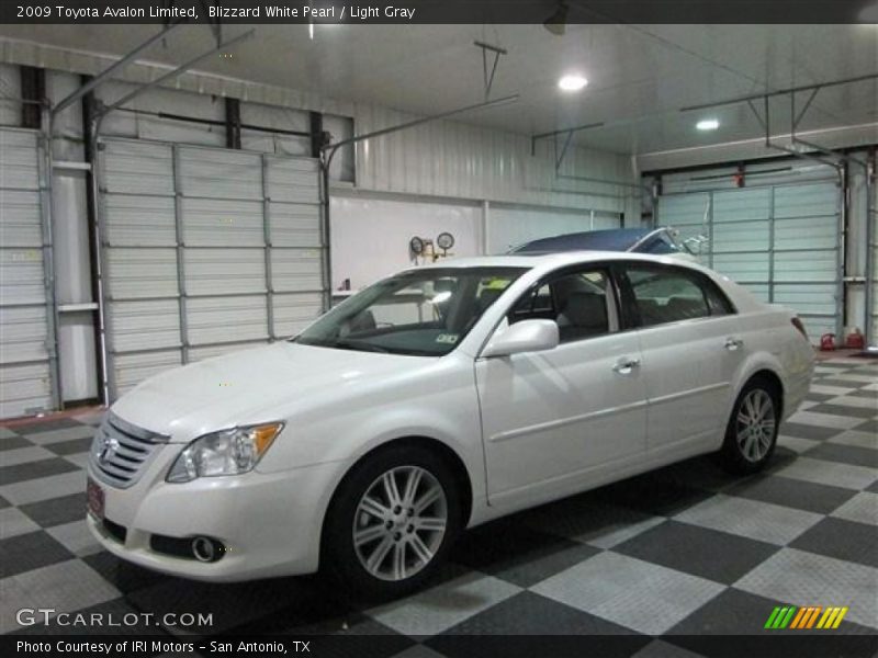 Blizzard White Pearl / Light Gray 2009 Toyota Avalon Limited