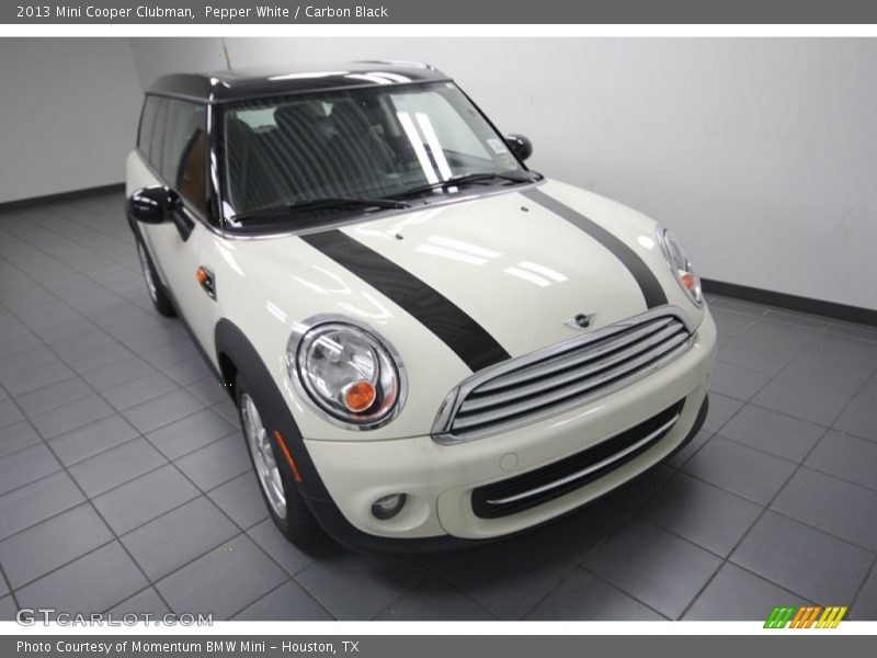 Pepper White / Carbon Black 2013 Mini Cooper Clubman