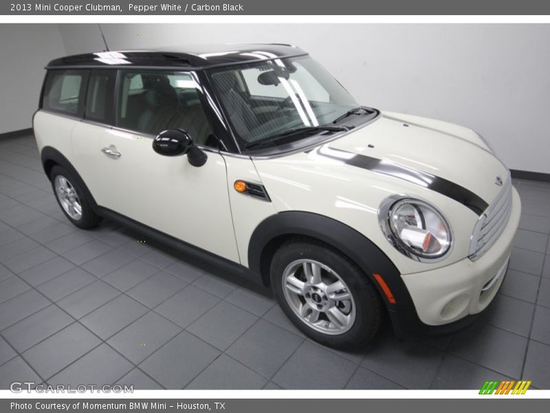 Pepper White / Carbon Black 2013 Mini Cooper Clubman