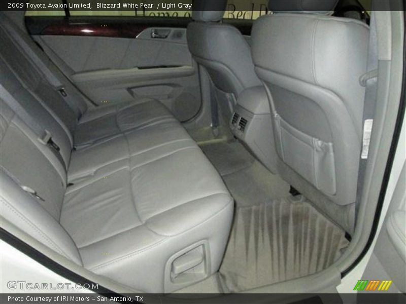 Blizzard White Pearl / Light Gray 2009 Toyota Avalon Limited