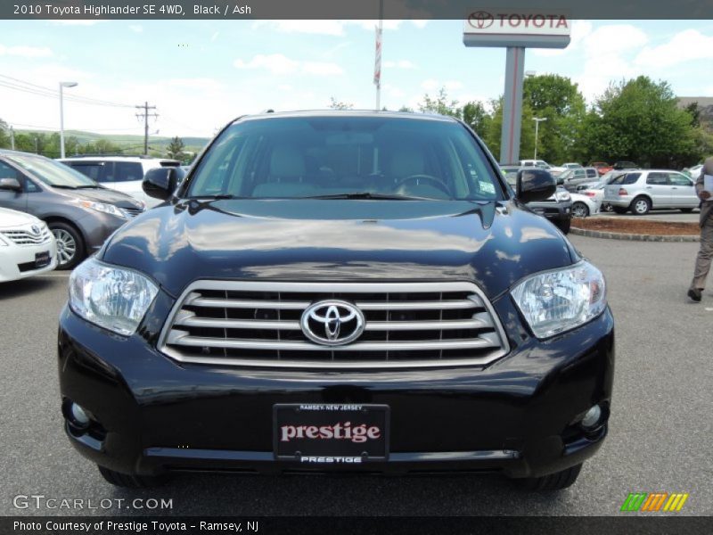 Black / Ash 2010 Toyota Highlander SE 4WD