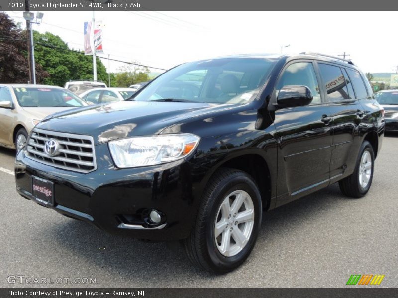 Black / Ash 2010 Toyota Highlander SE 4WD
