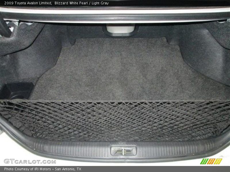 Blizzard White Pearl / Light Gray 2009 Toyota Avalon Limited