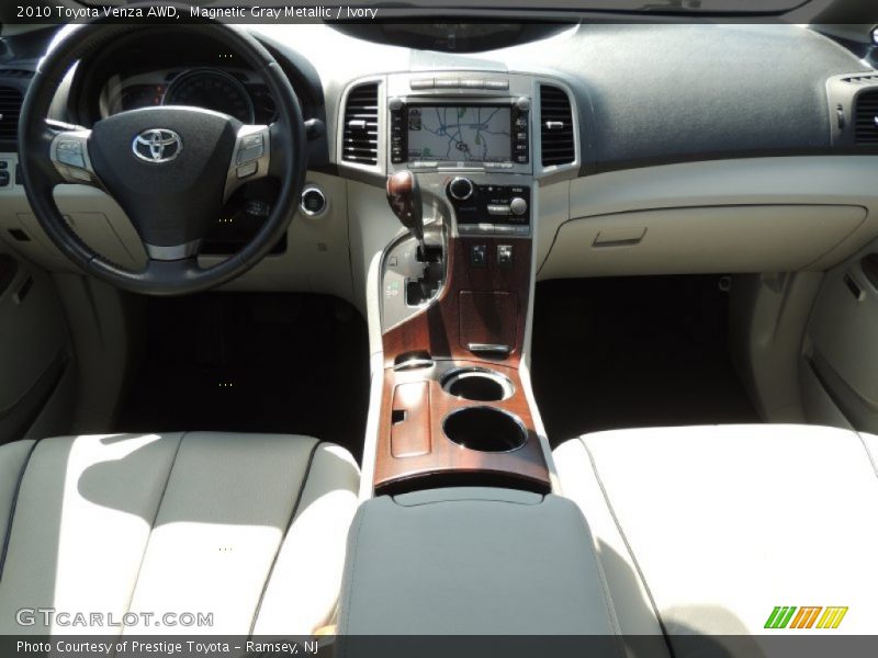 Magnetic Gray Metallic / Ivory 2010 Toyota Venza AWD