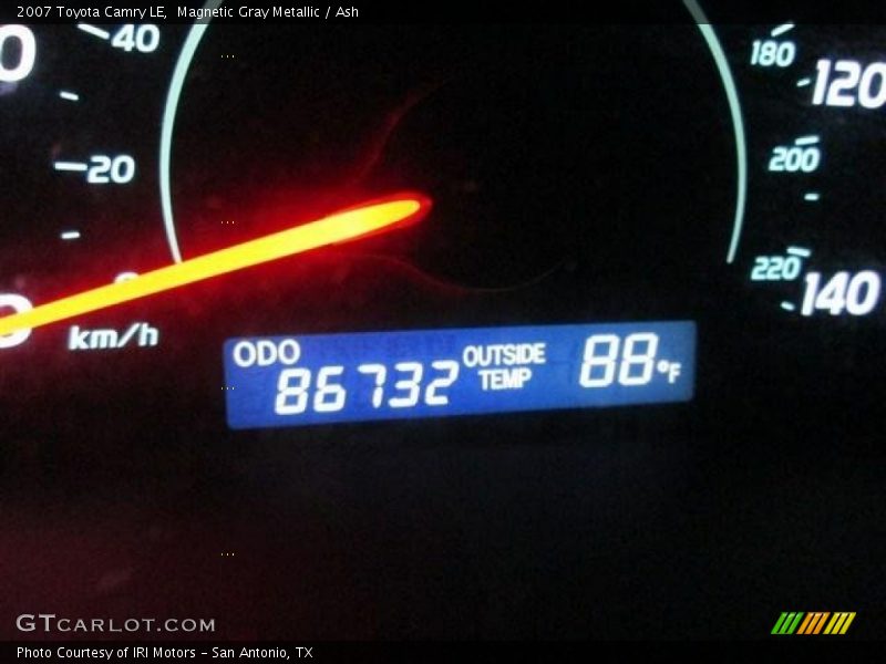 Magnetic Gray Metallic / Ash 2007 Toyota Camry LE