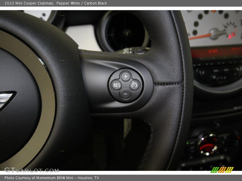 Pepper White / Carbon Black 2013 Mini Cooper Clubman