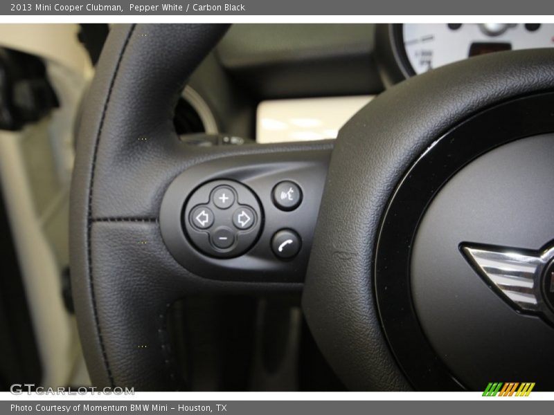 Pepper White / Carbon Black 2013 Mini Cooper Clubman