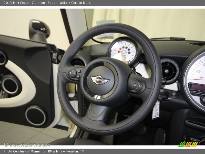 Pepper White / Carbon Black 2013 Mini Cooper Clubman