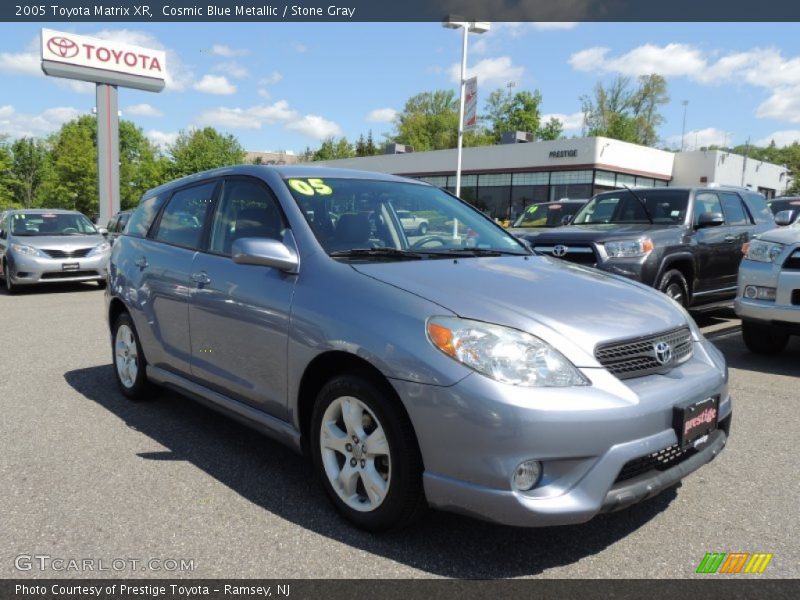 Cosmic Blue Metallic / Stone Gray 2005 Toyota Matrix XR
