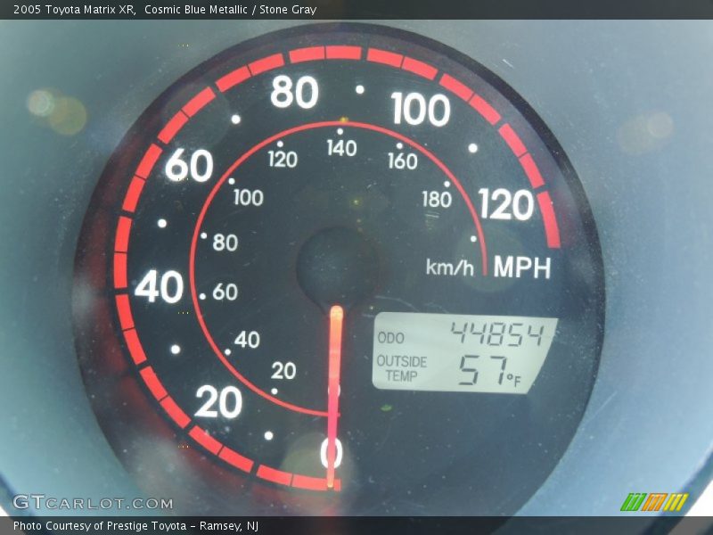 Cosmic Blue Metallic / Stone Gray 2005 Toyota Matrix XR