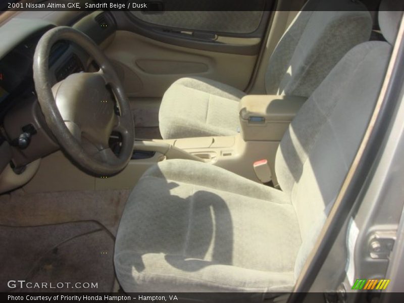 Sandrift Beige / Dusk 2001 Nissan Altima GXE