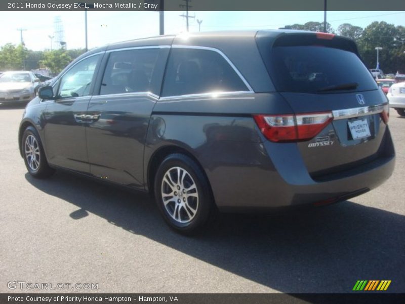 Mocha Metallic / Gray 2011 Honda Odyssey EX-L