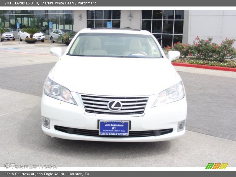 Starfire White Pearl / Parchment 2011 Lexus ES 350