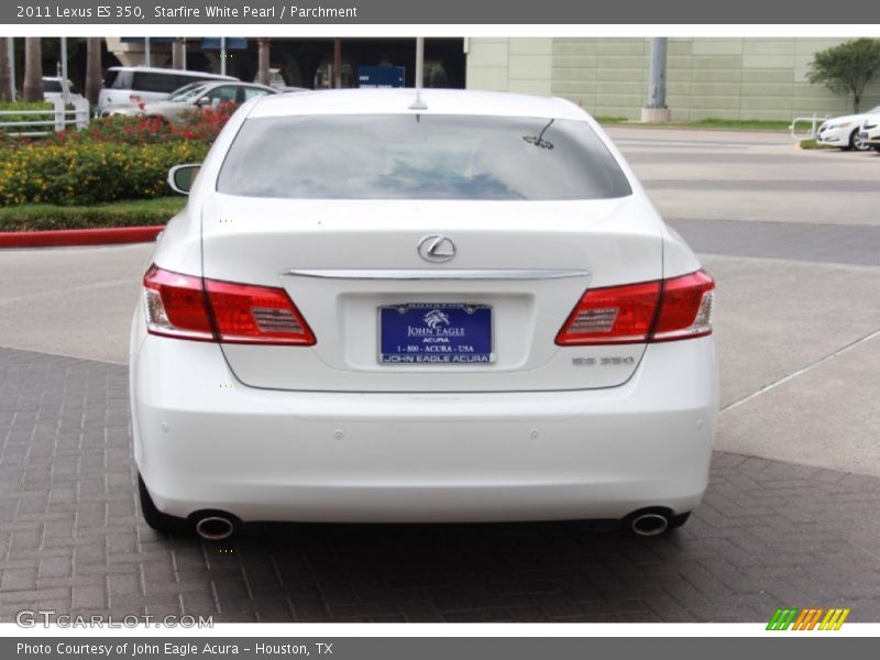 Starfire White Pearl / Parchment 2011 Lexus ES 350
