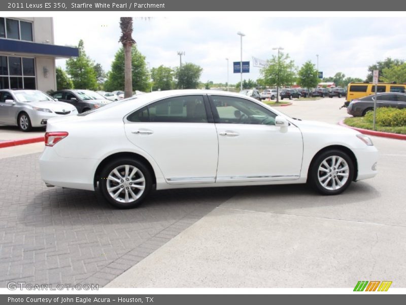 Starfire White Pearl / Parchment 2011 Lexus ES 350