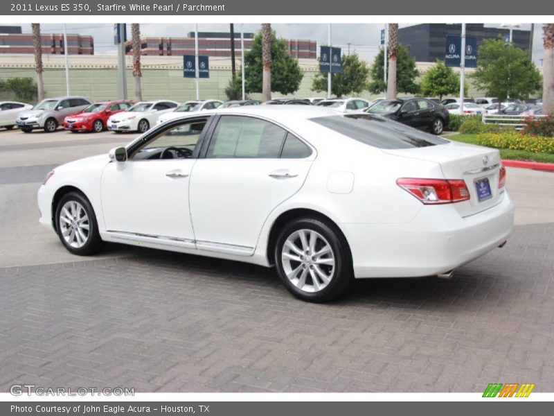 Starfire White Pearl / Parchment 2011 Lexus ES 350