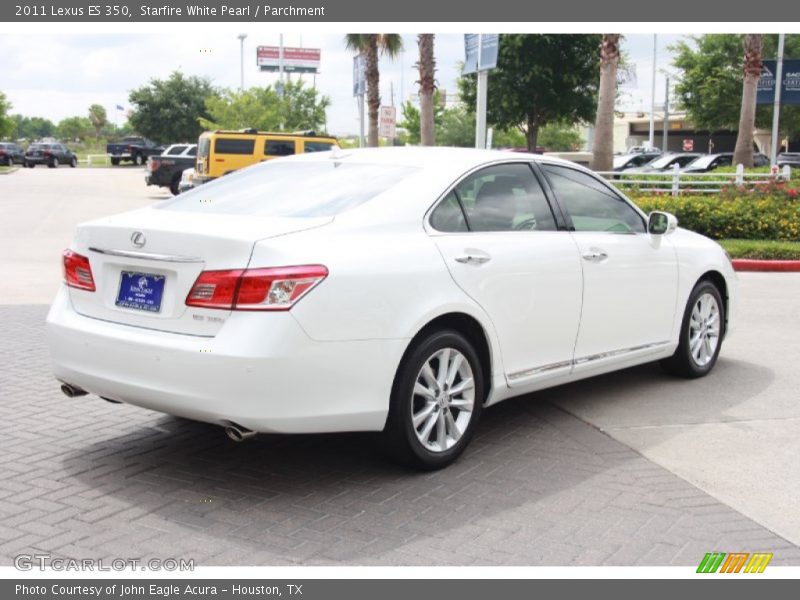 Starfire White Pearl / Parchment 2011 Lexus ES 350