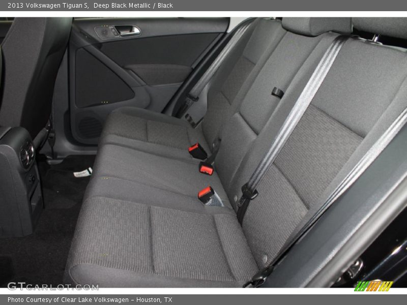 Deep Black Metallic / Black 2013 Volkswagen Tiguan S
