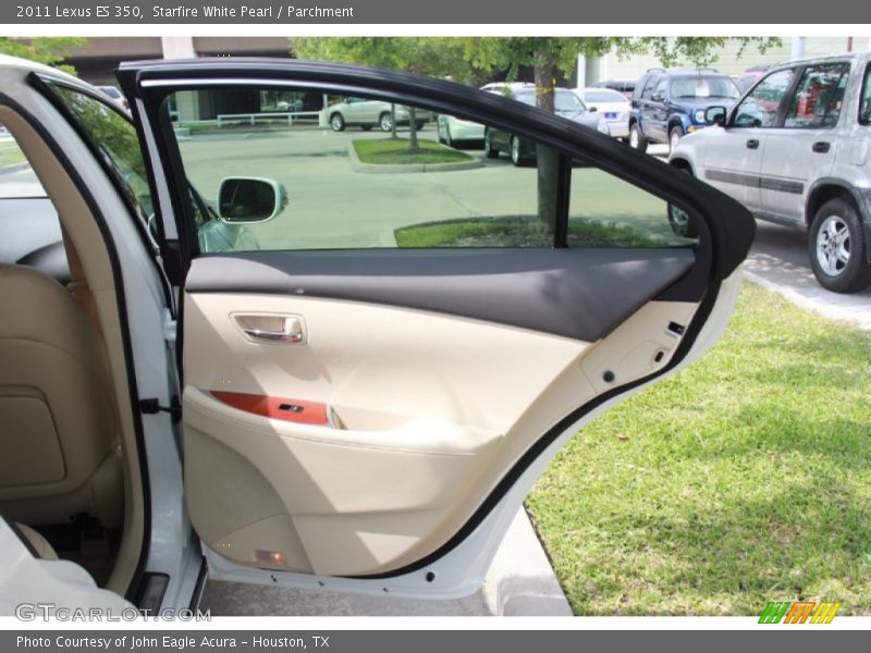 Starfire White Pearl / Parchment 2011 Lexus ES 350