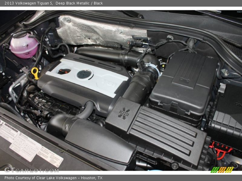 Deep Black Metallic / Black 2013 Volkswagen Tiguan S