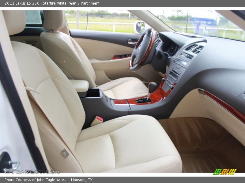 Starfire White Pearl / Parchment 2011 Lexus ES 350