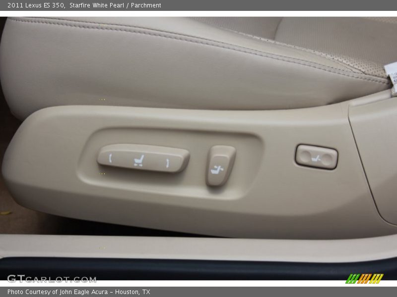 Starfire White Pearl / Parchment 2011 Lexus ES 350