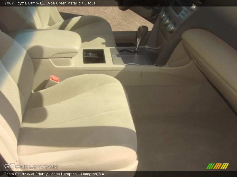 Aloe Green Metallic / Bisque 2007 Toyota Camry LE